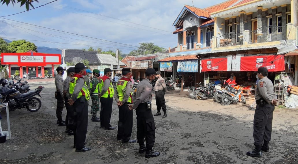 Kapolsek Buahdua Pimpin Apel KRYD 